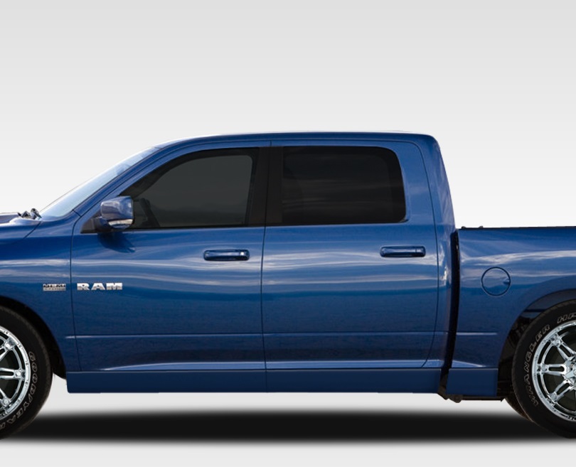 Duraflex 6 Piece MP-R Side Skirts 09-20 Dodge Ram Quad Cab 5.7'